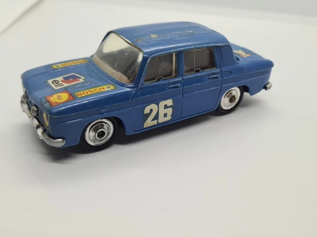 Miniature Voiture Norev Renault 8 Gordini JO 1968 - Échelle 1:55 - Blanc - Neuf