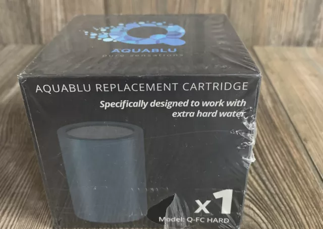 Cartucho De Repuesto De Ducha Aquablu Pure Sensations Modelo #Q-Fc Duro, Q-Sf-500