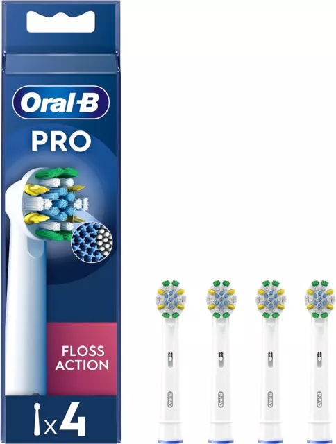 Têtes de brosse à dents électrique Oral-B Pro Floss Action - Paquet de 4