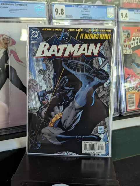 🔑Batman #608 (2002) Key Start Of The Hush Storyline Jim Lee Cover