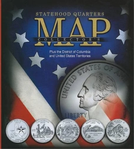 Statehood Quarters Collector's Map (Hardback)