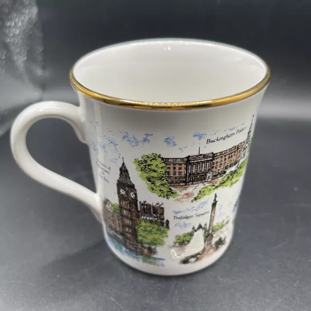 1 Souvenir of London Coffee/ tea Mug Cup Made in England Decorative Collectible 2