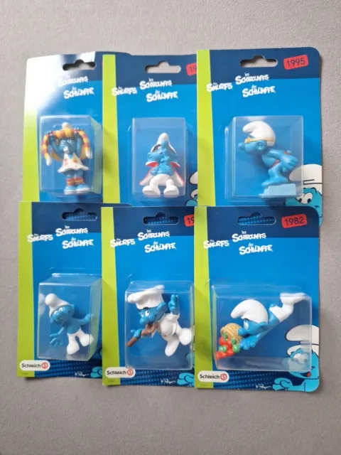 Schleich Schlümpfe Schlumpf Smurfs Schlumpfine OVP