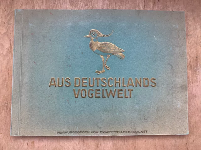 Aus Deutschlands Vogelwelt Sammelalbum komplett, Cigaretten-Bilderdienst 1932