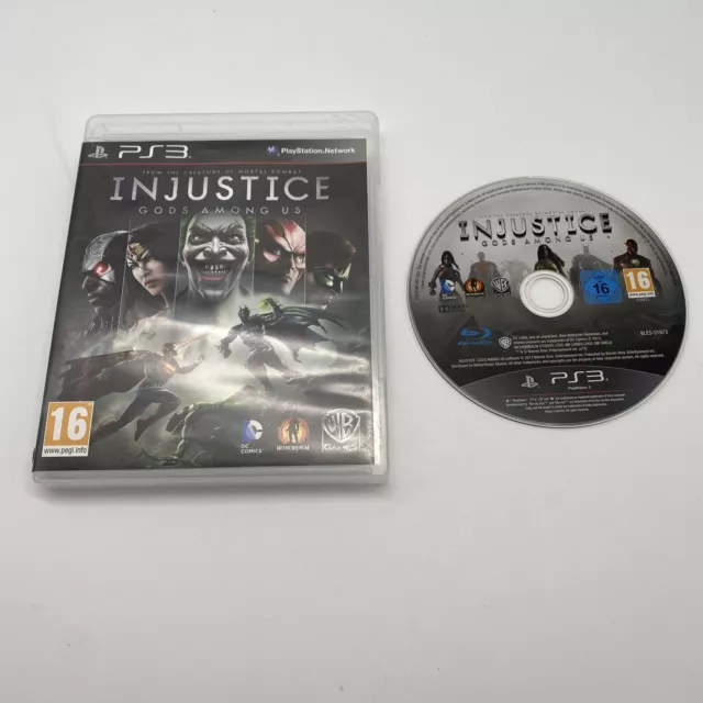 Jeu Ps3 Injustice Les Dieux Sont Parmis Nous  Dc Comics Playstation 3