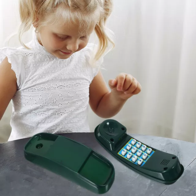 Vintage Kids Play Phone Toy Early Educational Pretend Mobile for Toddlers