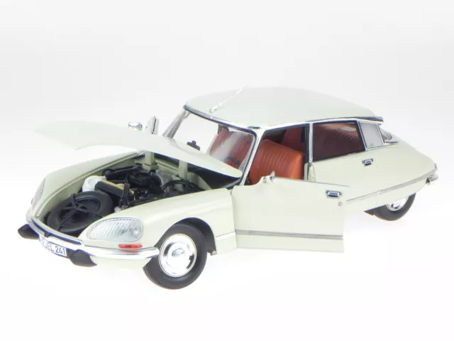 Citroen DS 23 Pallas 1973 ivoire véhicule miniature 181582 Norev 1:18