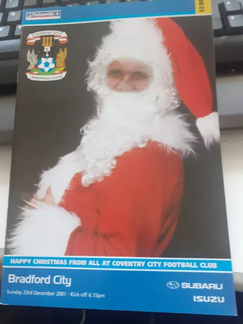 Coventry City v Bradford City, 2001-02