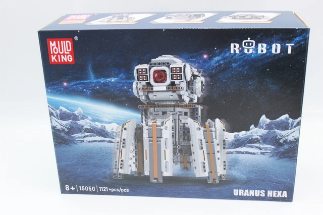 MOULD KING 15050 ROBOT Uranus Hex 3in1 Klemmbausteine 1121 pcs NEU OVP ...