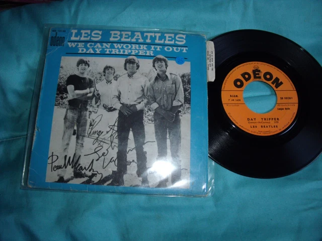 Tres Rare Sp Avec Languette The Beatles Tbe
