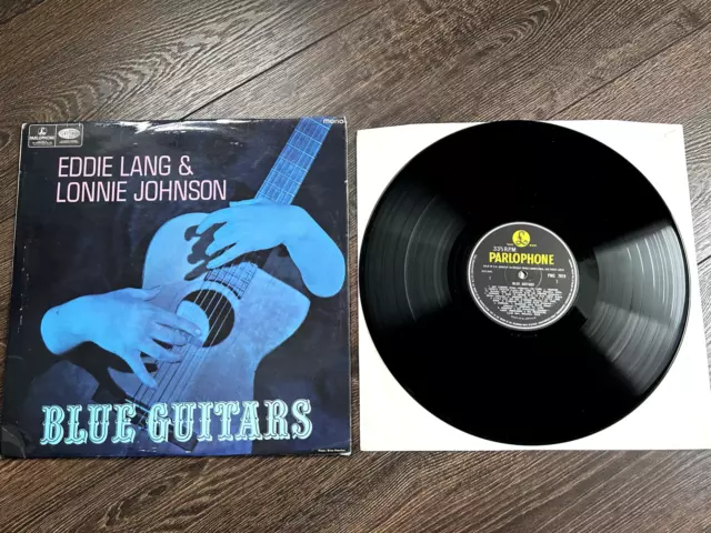 Eddie Lang And Lonnie Johnson  LP   Blue Guitars  ©  1967  /  Mono /  PCM 7019