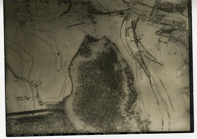 14-18. Aerial view of the Bremenil area (Meurthe-et-Moselle)