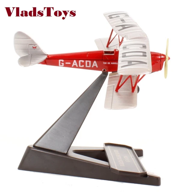 Oxford Diecast 1/72 Tiger Moth G-ACDA - Storia Del Volo De Havilland