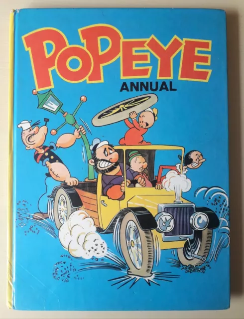 Popeye Annual 1974 Iconic Cartoon Character Very Good Condition