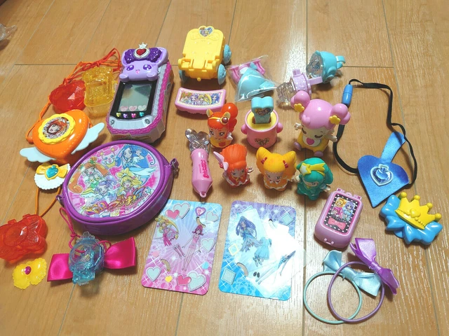 Glitter force doki doki on sale action figures