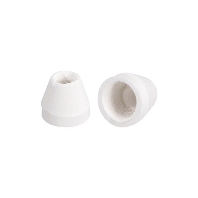 300pcs 4mm Diam Perlina Isolante Ceramica +ico Perlina Isolante per Guaina