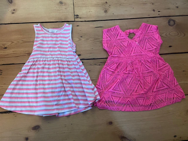 Girls summer playsuit dress bundle age 3-4 years next evie angel young dimension