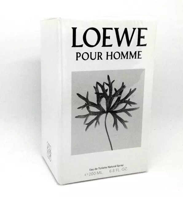 Loewe pour homme 200 ml.  eau de toilette spray 6.8 Fl. Oz FORMATO ANTIGUO 2