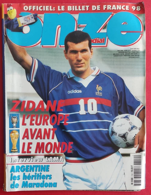 Ancien Magazine Football Onze N°123 (1986) - Bon état Général, Parfait Pour Les Nostalgiques Du Ballon Rond !
