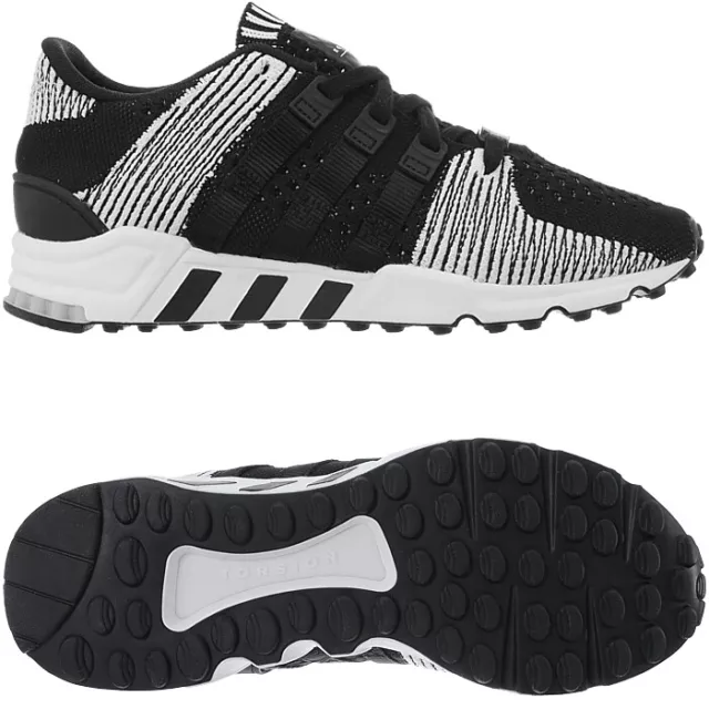 Adidas Equipment EQT Support RF Primeknit schwarz Herren Low-Top Sneakers NEU
