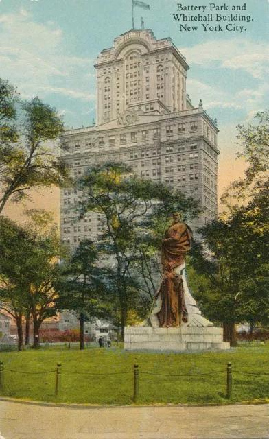 NEW YORK CITY - Battery Park and Whitehall Building