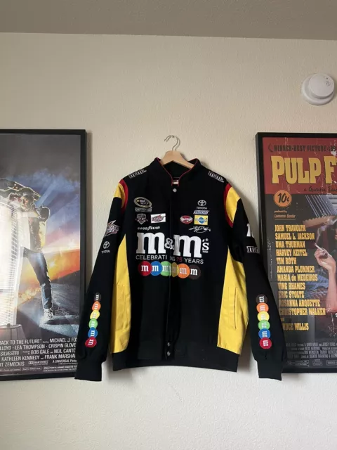 Authentic NASCAR M&M Racing Team Jacket Kyle Busch  JH Design #18 **Xtra Large**