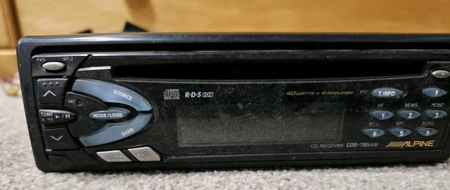 ALPINE In-Dash CD Changer　3DA-7885J ALPINE 3DA-7885J - In-Dash 3 CD Changer, Head Unit, Retro