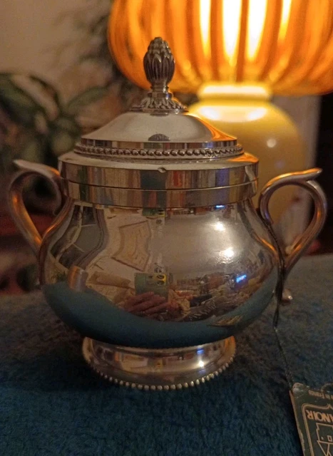 Coupe Étain Deux Anses - Tête De Sanglier - Etains Du Manoir - Argenté