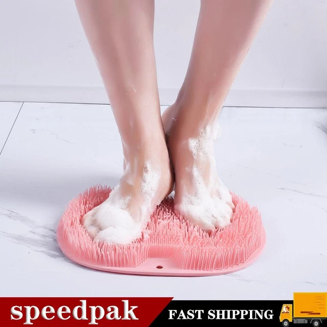 Limpiador de pies y espalda para ducha, almohadilla de masaje VENTA Q0Z4