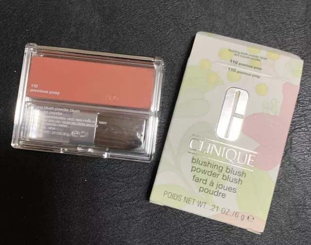 Clinique Blushing Blush Powder Blush (# 110 PRECIOUS POSY)  6g - BRAND NEW