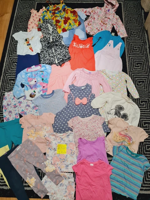 #A95- Enorme pacchetto di vestiti per bambina 18-24 mesi NEXT GEORGE DISNEY PAW PATRO