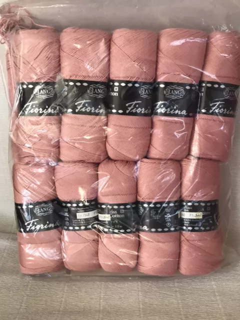 Lang Fiorina 100% Mercenized Cotton 10 Skeins Lang Fiorina 100% Mercenized Cotton 10 Skeins