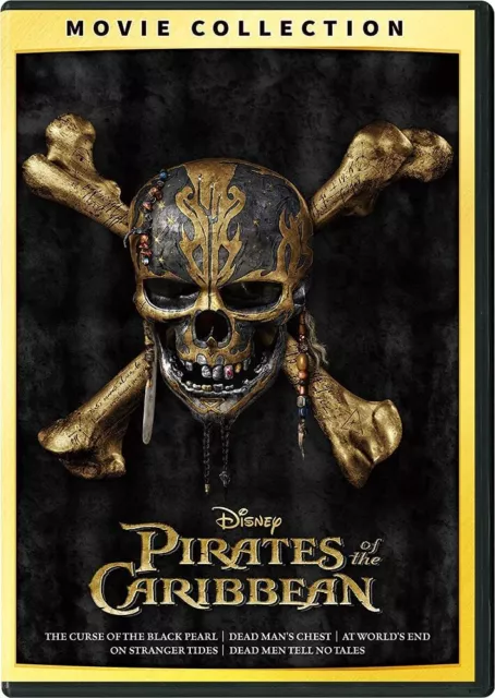 Pirates of the Caribbean DVD 5 Movie Collection