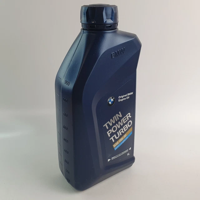GENUINE BMW ENGINE Oil 1 Litre Shell Top up Twin Power Turbo LL04 SAE ...