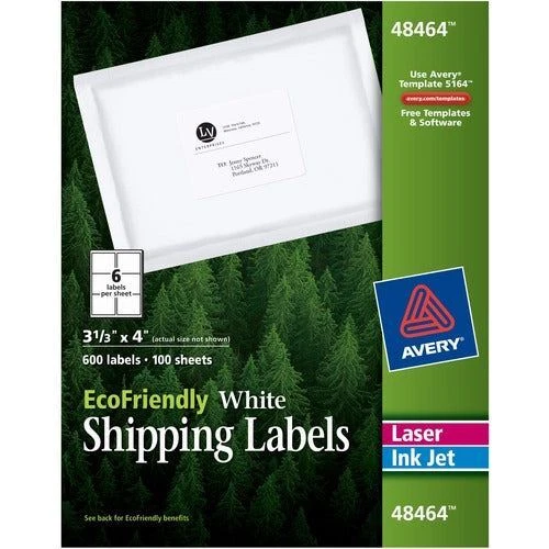 Avery® Avery® EcoFriendly Shipping Label AVE48464