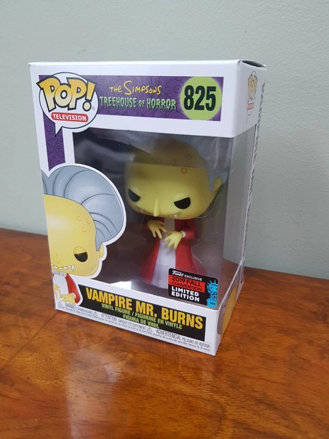 Funko Pop TÉLÉVISION - The Simpsons Treehouse of Horror - Vampire Mr. Burns #825 - Jeux & Jouets
