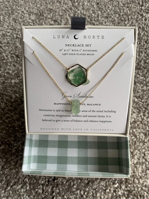 Luna norte on sale amethyst necklace set