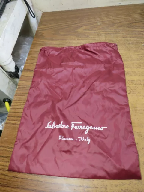 SALVATORE FERRAGAMO DUST BAG TRAVEL, SHOES, PURSE - 15.75"H x 11.5"W