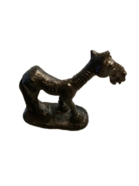 Skinny Horse carved from Pennsylvania Coal