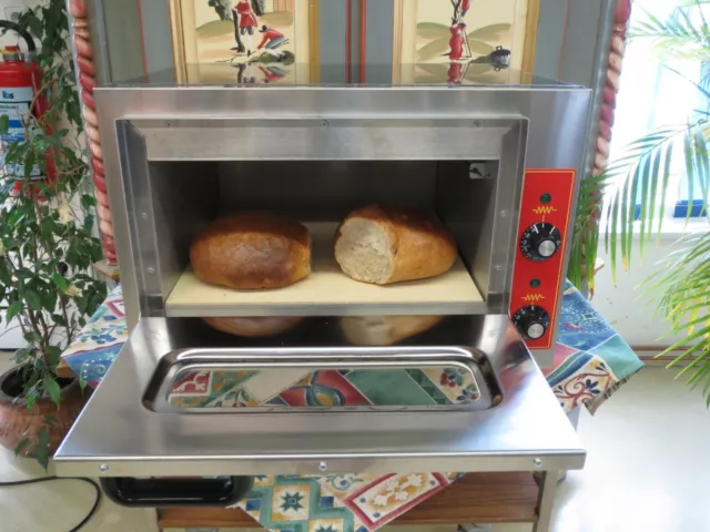 Brotbackofen Pizzaofen Steinofen GGF Micro 18cm hohe Kammer mit Fenster