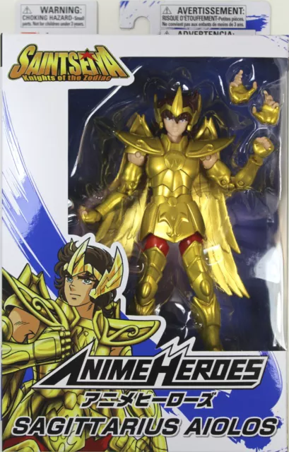 Bandai Anime Heroes - Seiya Saga Aiolos - Saint Seiya - The Knights Of  Zodiaq