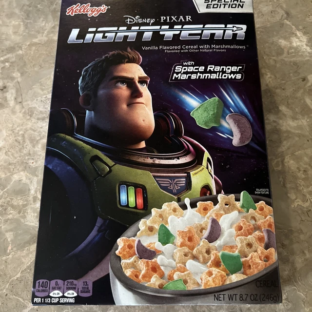 KELLOGG’S CEREAL DISNEY PIXAR LIGHTYEAR Space Ranger 8.7 OZ SPECIAL