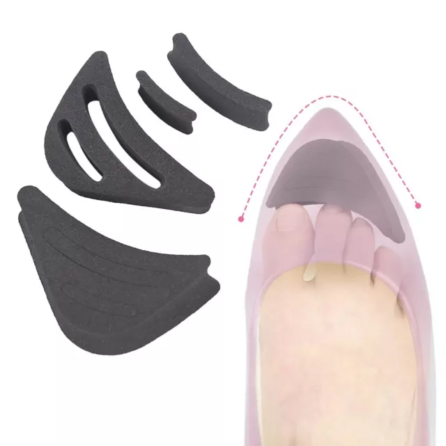 Dicke Damen-Pad-Einlegesohlen mit rutschfestem Zehenstopfen für hochhackige Schuhe