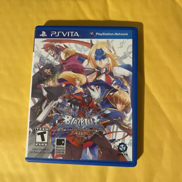 BlazBlue: Continuum Shift Extend ~ Funda y cartucho para Sony Playstation PS Vita