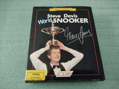 Steve Davis CD mondiale di Snooker un gioco per il Commodore Amiga Testato & Lavoro 