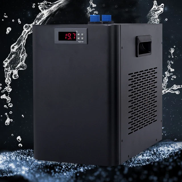 Aquarium Chiller 42 Gallon 1/10 HP Hydroponic Water Chiller for Fish Tank 160L