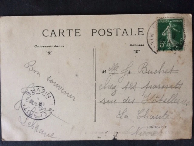CPA -58 - POUGUES LES EAUX - allée du casino au sources  -593 2