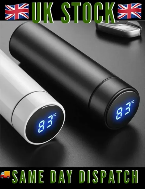 LED Display Smart Water bottle- Vacuum Insulated Flask Stainless Steel Thermos