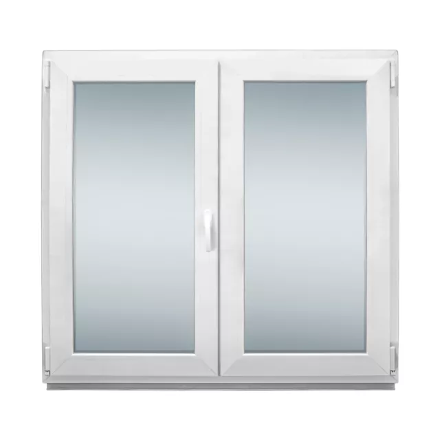 Fenster 2 fach BxH 1800x1200 mm - 2-flügliges Stulpfenster - Premium