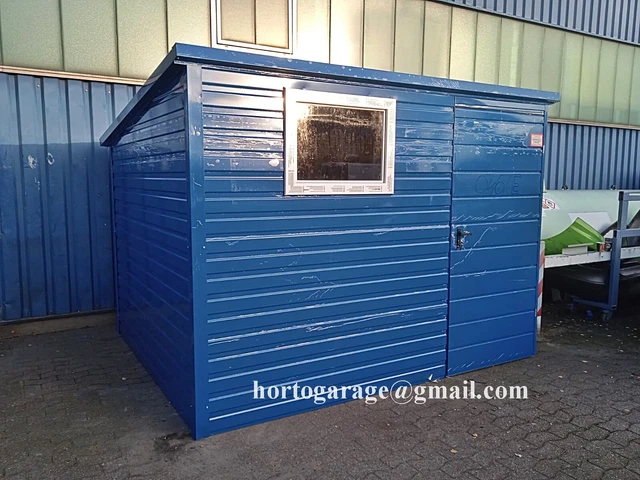 3,5x4 Industriegarage Baucontainer Gebäude Schuppen Umkleideraum Werkzeugraum